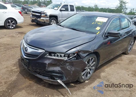 2016 Acura Tlx V6 Tech из США, поврежденный, VIN 19UUB3F50GA004216